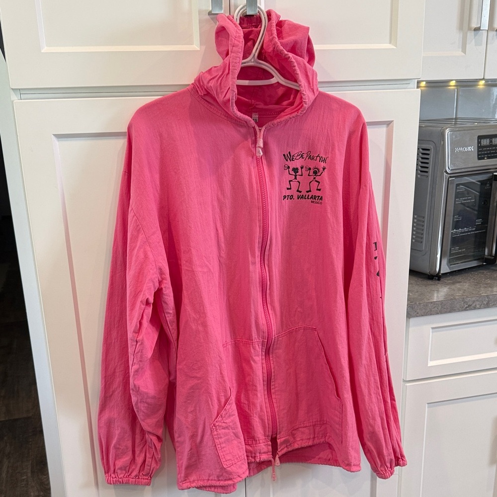 Adults Pink Mexico Jacket